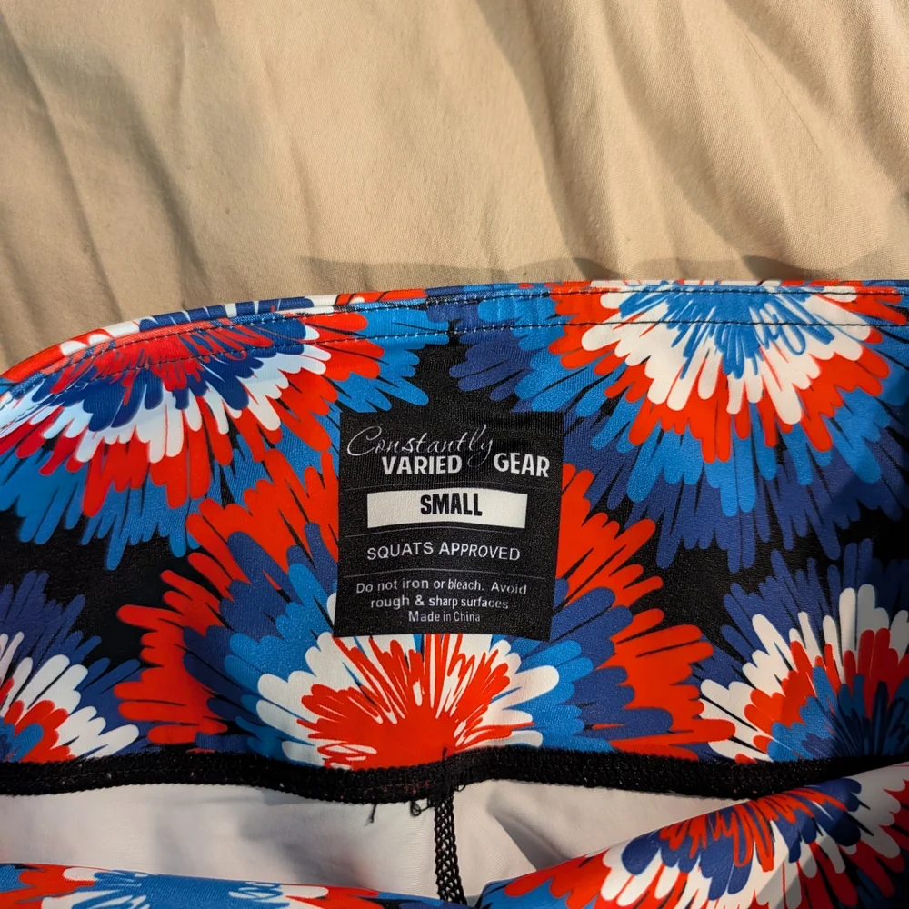 Constantly Varied Gear Leggings - Red, Blue, White - Picture 2 of 2